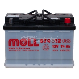 Moll EFB Start-Stop 74Ah/700A L- 278x175x190